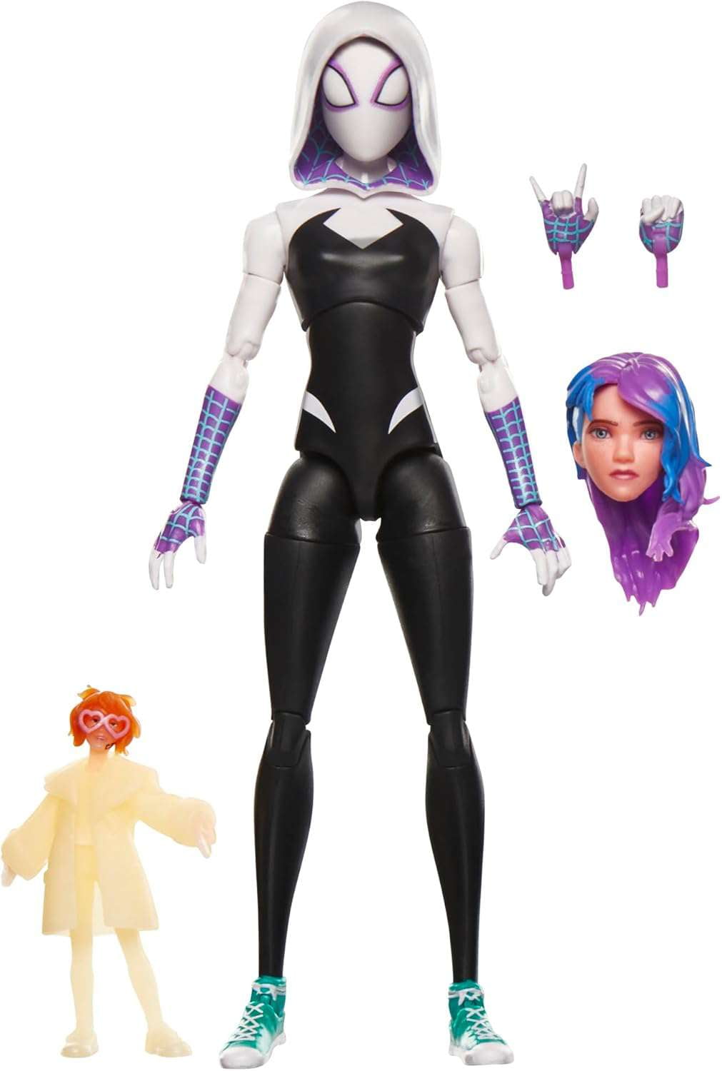 Marvel Legends Series Spider-Gwen, Spider-Man: Across the Spider-Verse Collectible Action Figure (6”)