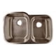 thumbnail image 2 of Fregadero Tarja Sink Pro Submontar 2 Tinas Acero Inoxidable Desiguales, 2 of 3