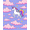 Pink, Pattern 2, variant on ODIKA 2x3 Machine Washable Non-Slip Area Rug, Playful Cartoon Unicorn Parade with Balloons and Confetti High Traffic Rug, Black, 724025