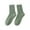 Green, variant on iHPH7 Running Socks Womens Socks Crew Mid Crew Socks Gym Socks Women Crew Socks Athletic Socks Women Breathable Socks Women Beige One Size
