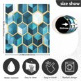 thumbnail image 5 of Yayeee Magnetic Dishwasher Cover for The Front Decoration Home Kitchen Machine Sticker Protector, Light Blue Geometric Pattern, 5 of 6