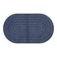 thumbnail image 4 of Beautiful by Drew Barrymore Complete Bathroom Set – Soft Cotton Towels, Oval Bath Rug, Navy, 4 of 4