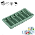 thumbnail image 2 of Fieroe Ice Cube Mold Clearance Sale, Silicone Ice Cube Cube Mold 6Pcs with Lid Green, Strip Shape Ice-Cube Maker Silicone Ice Tray Mold Storage Container with Cover, Cooking Utensils, 2 of 8