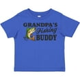 thumbnail image 3 of Inktastic Grandpa's Fishing Buddy Boys Toddler T-Shirt, 3 of 5