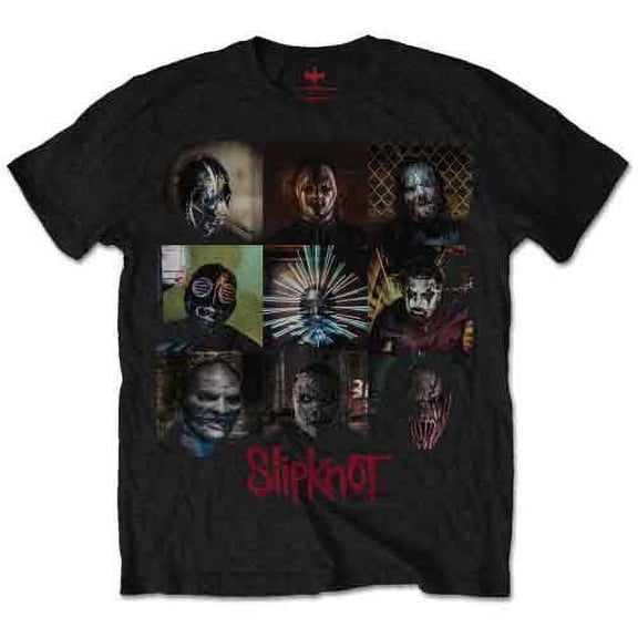 Slipknot Unisex T-Shirt Blocks (Small)