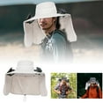 thumbnail image 2 of Solar Fan Hat for Men & Women – Wide Brim UPF 50+ Sun Hat with Dual USB/Solar Powered Fans, Breathable Outdoor Fishing Hat for Hiking, Camping & Beach (Adjustable Chin Strap), 2 of 4
