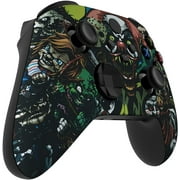 Premium Controllerz Custom Controller - For Xbox Series / One S Soft Touch Custom Wireless Controller - Soft Shell For Comfort Grip X (Scary Party)