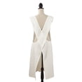 thumbnail image 4 of SARO 1059.I01 Chic Cuisine Slip-on Striped Apron - Ivory, 4 of 4