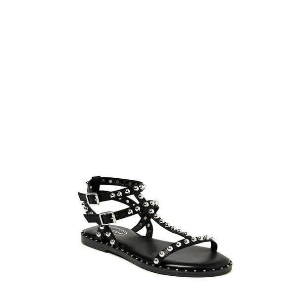 walmart studded gladiator sandals