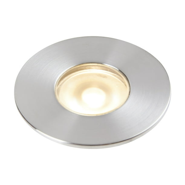 Lampara Empotrado Led Satinado 2w Luz Suave Cálida Tecnolite