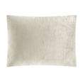 thumbnail image 3 of Chic Home Ernest 3-Piece Novelty Sherpa Micro plush Blanket Set, Queen, Beige, 3 of 4