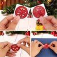 thumbnail image 4 of 1000pcs 1.5" Round Christmas Stickers, 8 Merry Christmas Designs for Envelope Seals, Christmas Labels, Christmas Decor Stickers, Gift Cards, 4 of 5