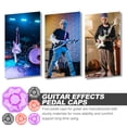 thumbnail image 3 of WRISTBIQUE 6Pcs Pedal Caps Guitar Footswitch Toppers for Electric Guitar Effect Protection Assorted Colors, 3 of 6