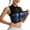Dark Blue, variant on Sauna Suit for Women Hot Sweat Suit Sauna Vest Sweat Body Shaper Zipper Tank Top Workout Shirt S-3XL