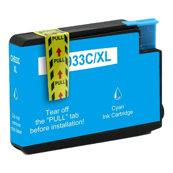 L-ink Compatible Cyan Ink Cartridge 933XL (CN054AN)