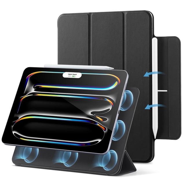 Funda ESR Rebound Series para iPad Pro de 13 pulgadas (2024), color negro