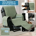 thumbnail image 2 of Power Lift Recliner Chair Cover,100% Waterproof Chair Cover, Non Slip Electric Power Lift Recliner Covers for Recliner Chair with Pocket Large Recliner Chair Covers, Green, 2 of 6