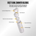 thumbnail image 4 of RTIC 30 oz Ceramic Lined Insulated Refuel Water Bottle, Leak Proof with Removable Shaker, Cool Grey, 4 of 9
