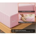 thumbnail image 4 of Juego de Sábanas Matrimonial 3000 Hilos Suave Diseño Rayado 4 Piezas Modelo Rosa, 4 of 4