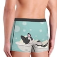 thumbnail image 5 of Kll French Bulldog Taking A Bath Men'S Cotton Boxer Briefs Underwear-Large, 5 of 9