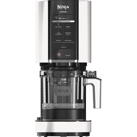 Ninja CREAMi 7-in-1 Ice Cream Maker, White (NC301)