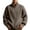 Coffee, variant on Cardigan Sweaters for Men Fall Winter Turtleneck Thermal Full Zip Knitted Jackets Long Sleeve Heavyweight Textured Sweater