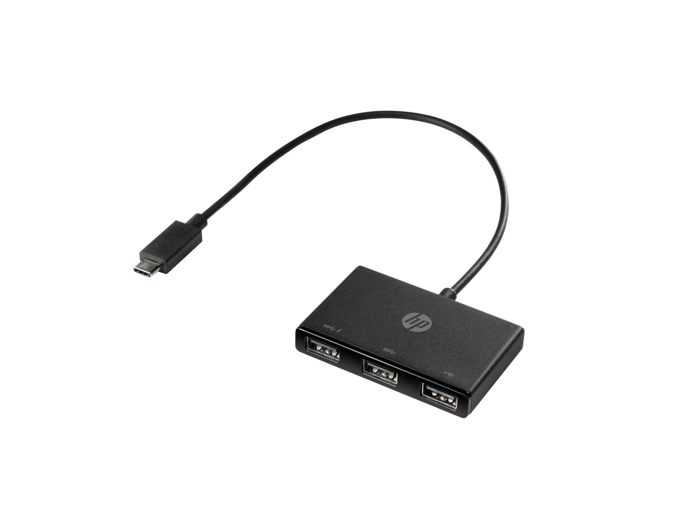 HP USB-C to USB-A - hub - 3 ports