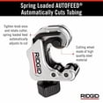 thumbnail image 6 of RIDGID 86127 Model 118 Close Quarters AUTOFEED 1/4" to 1-1/8" Copper, Aluminum, Brass, and Plastic Tubing Cutter, 6 of 13