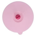 thumbnail image 3 of Cup Lid, Teacup Lid Intimate Design Strong Toughness Fine Workmanship  For Mug Cup Teacup For Ceramic Cup Pink, 3 of 8