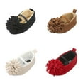 thumbnail image 6 of 2PCS Baby Girls Princess Shoes with Hair Band, Infant Non-Slip Soft Sole Cute Shoes, 6 of 6