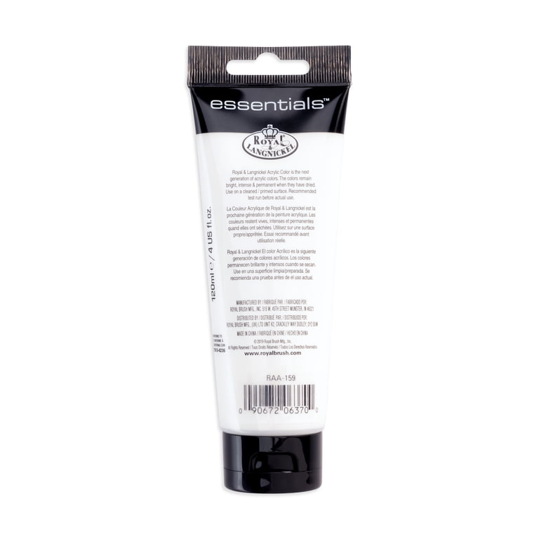 Royal & Langnickel Essentials 120ml Blockout White Acrylic Artist