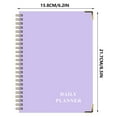 thumbnail image 1 of DPTALR English Budget Book Coil A5 Strap Financial Planning Self-discipline Check-in Notebook, 1 of 6