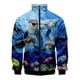 thumbnail image 3 of Chaqueta con estampado 3D de delfines, bonita chaqueta con gráficos de organismos marinos para hombres y niños, ropa divertida de moda, chaqueta de invierno, tops para mujer, 3 of 5
