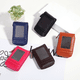 thumbnail image 1 of Monedero vertical para mujer con diseño de lichi, minimonedero con cepillo antirrobo, tarjetero, tarjetero, bolsa para certificados, 1 of 5