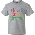 thumbnail image 3 of Inktastic I Love My Grammy Youth T-Shirt, 3 of 5
