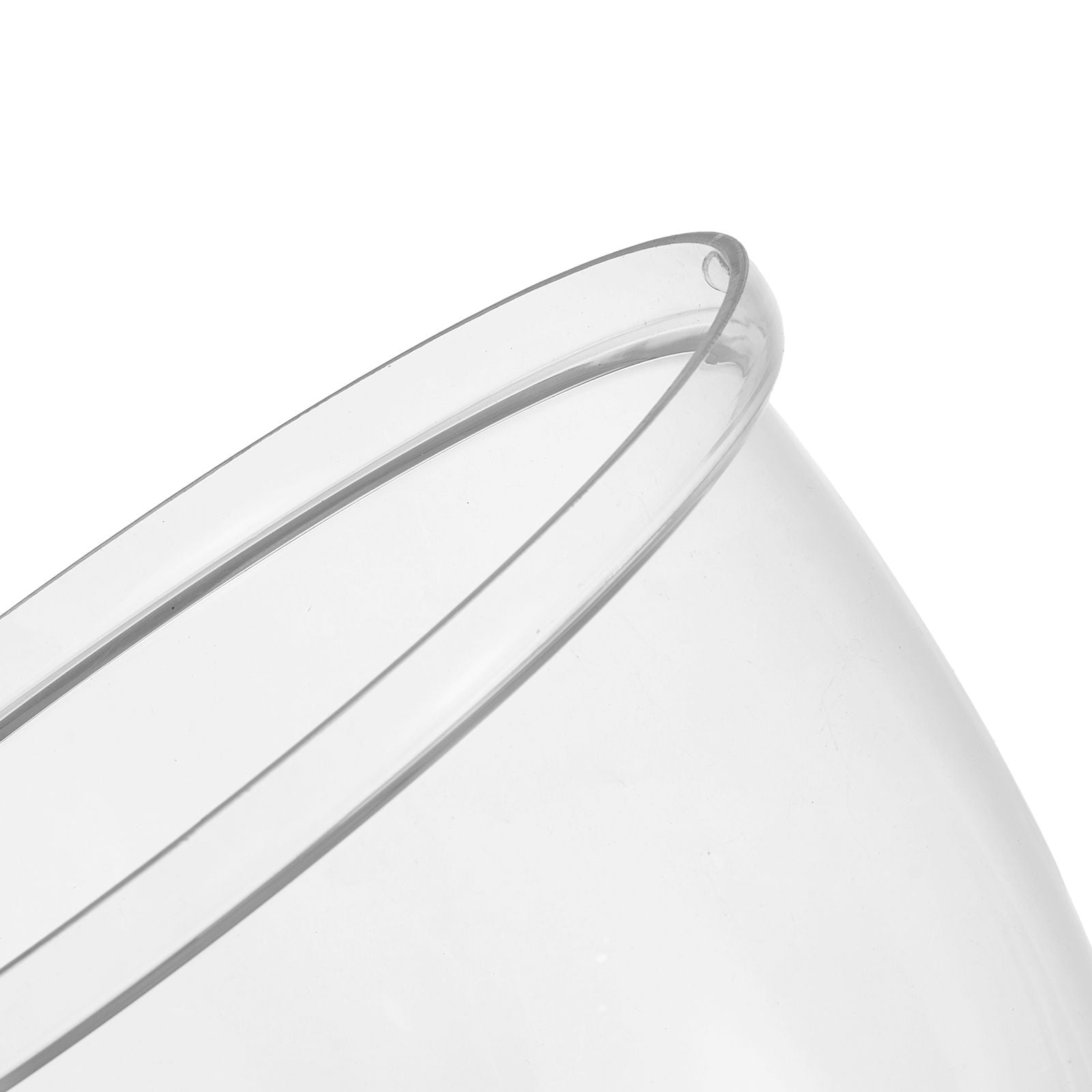 Cotton Candy Machine Dome Cover 15 Inch Acrylic Bubble Shield for Candy Maker Bowl