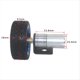 thumbnail image 2 of Kits de 6 V para Vehículos RC de Hobby, Motores de Engranajes de CC, Piezas de Robot, Kit de Ruedas de 65 mm, Motorreductores de 60 RPM para Coches de Juguete Robot., 2 of 5