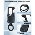 thumbnail image 5 of ExtreLife Smart Keychain, Works with Apple Find My, Heavy Duty Keychain Bottle Opener, Carabiner Car Key Chains with GPS Tracker, Key Finder, Bluetooth Tracker for Luggage, Dark Blue, 5 of 10
