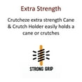 thumbnail image 6 of Crutcheze Cane & Crutch Holder – 3 Pack Universal Clip – Attaches Mobility Aids to Tables, Counters, Desks – Non-Slip, Easy to Use – Fits Most Canes, Crutches, Walkers, 6 of 7
