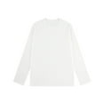 thumbnail image 1 of Enjoytime Hauts pour Femmes Tendance Col Rond Manches Longues Chemises Affaires Chic Décontracté Chemisier Blanc pour Femmes Blanc TG, 1 of 2