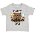 thumbnail image 3 of Inktastic Happy Groundhog Day Cute Boys or Girls Toddler T-Shirt, 3 of 5