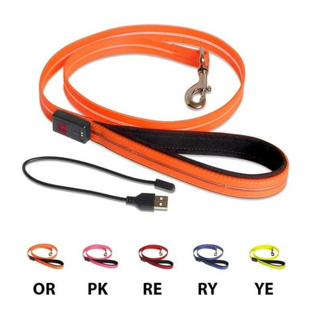 Ultrahund 4138-RY 6 ft. Boss LED Leashes, Royal