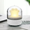 thumbnail image 2 of Fiudx Lámpara de Pata, Altavoz Bluetooth, Alarma Nocturna Inteligente, Luz de Lectura Inalámbrica Portátil, Decoración Multifuncional para Dormitorio, Carga Usb, Ideal para El Hogar, 9,8 X 9,8 X 12,5, 2 of 7