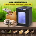 thumbnail image 2 of VEVOR Incubadora de reptiles negra de 25 l, incubadora de laboratorio científico, incubadora digital de refrigeración y calefacción de 5 a 60 °C, 12 V/110 V, trabajo para reptiles pequeños VEVOR Inkubator 25L, 2 of 2