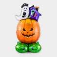 thumbnail image 7 of Opvise Cartoon Balloon Exquisite Adorable Fine Workmanship Scary Eye-catching Decorate 4D Pumpkin Halloween Skull Balloons A, 7 of 7