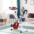 thumbnail image 2 of Soozier Foldable Exercise Bike with 8 Levels of Magnetic Resistance, 2 of 10