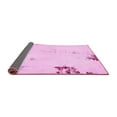 thumbnail image 2 of Ahgly Company Indoor Rectangle Abstract Pink Modern Area Rugs, 5' x 8', 2 of 4