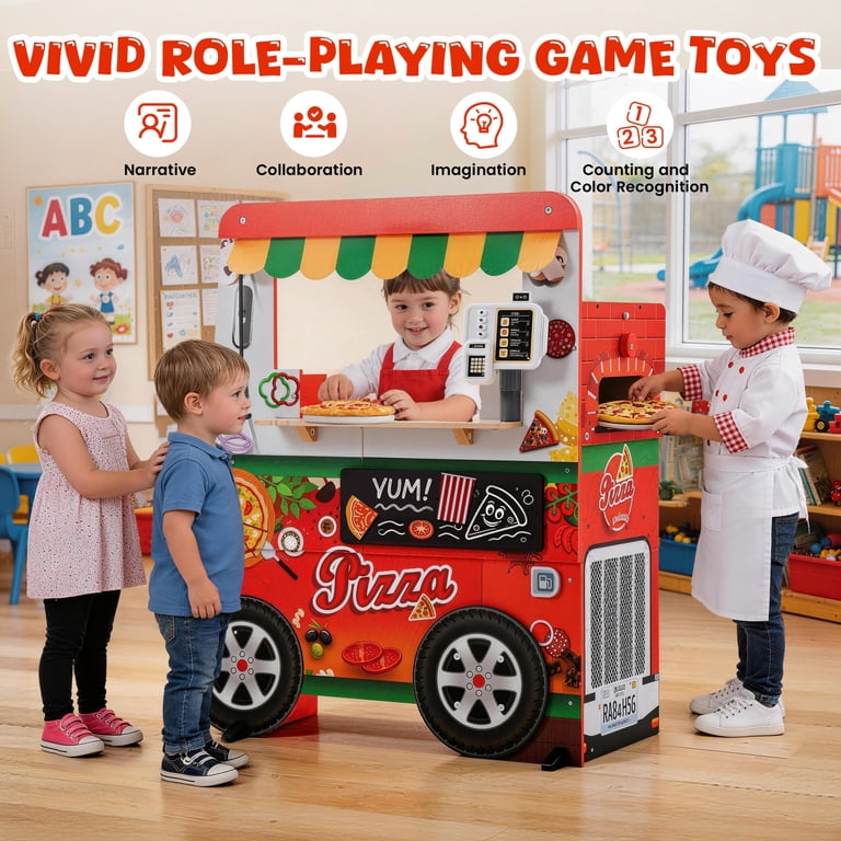 Cocina de Juguete de Madera para Niños Set de Cocina de Juguete de Simulación para Cocinar con Accesorios Cocina de Juguete de Madera para Niños Set de Cocina de Juguete de Simulación para Cocinar con Accesorios