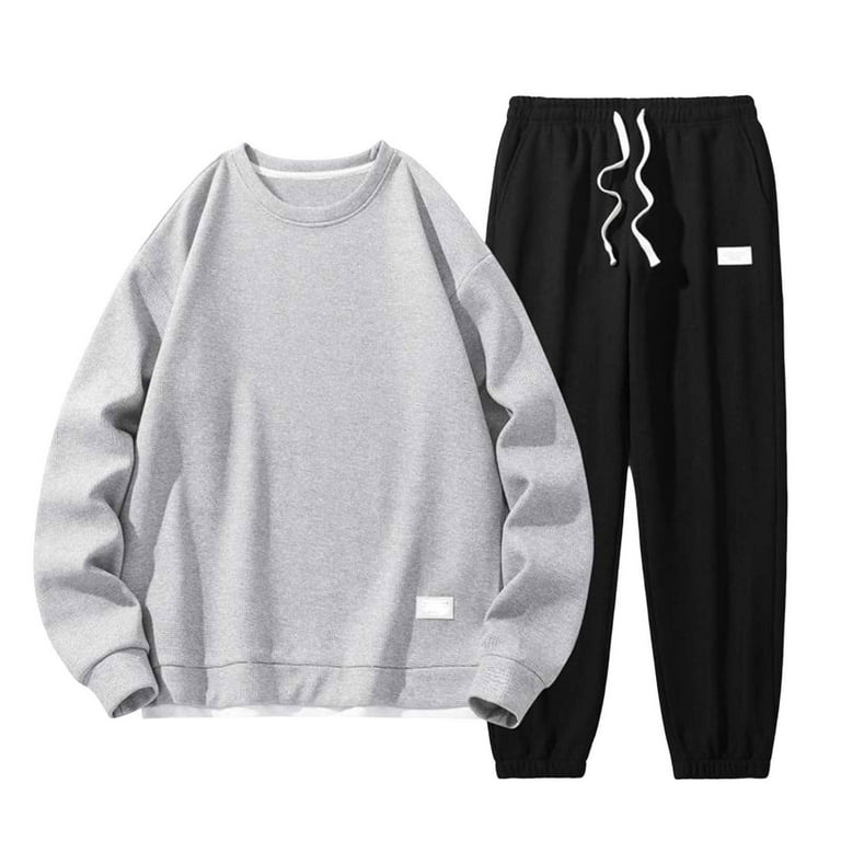 Grey Hoodie Outfits Butterfly Oversized Crewneck Sweatshirt Outfits Trendy Shape Baggy Cool Comfy Men s Long Sleeve Outfit Dark Gray XXXL Walmart