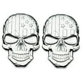 thumbnail image 4 of WORGEOUS 2pcs Badge Stickers 3D Decorative Stickers Car Accessories, 4 of 8